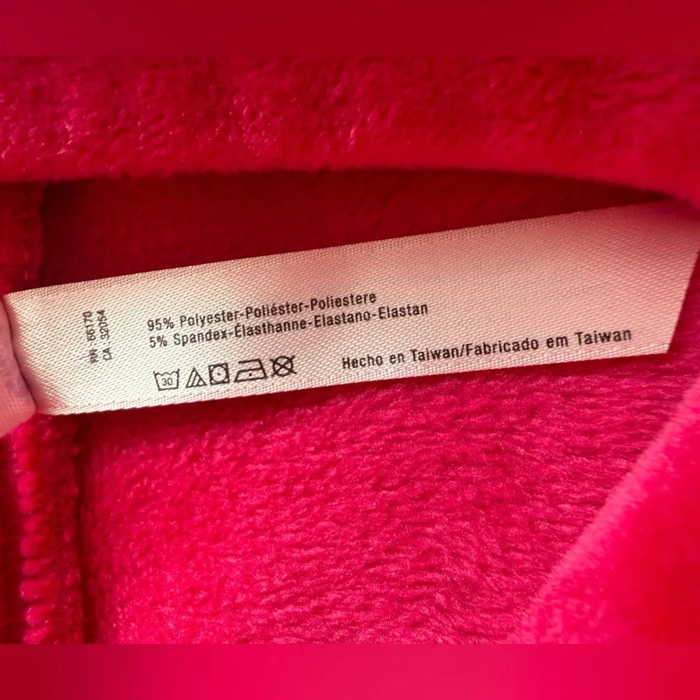 FP Movement by Free People Velvet Hoodie & Joggers Set in Fuchsia